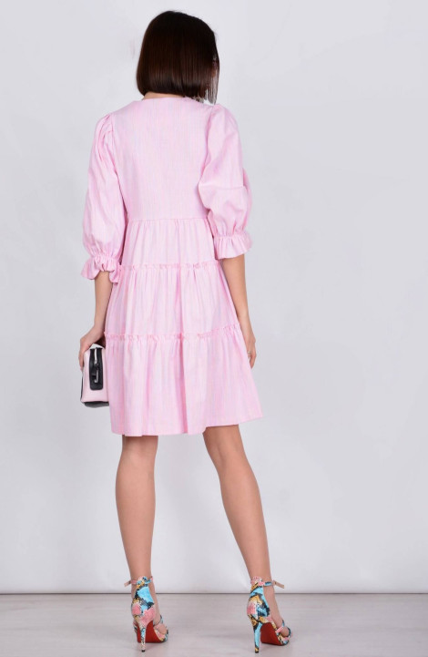 Платье Patriciа C15201-1 розовый,голубой