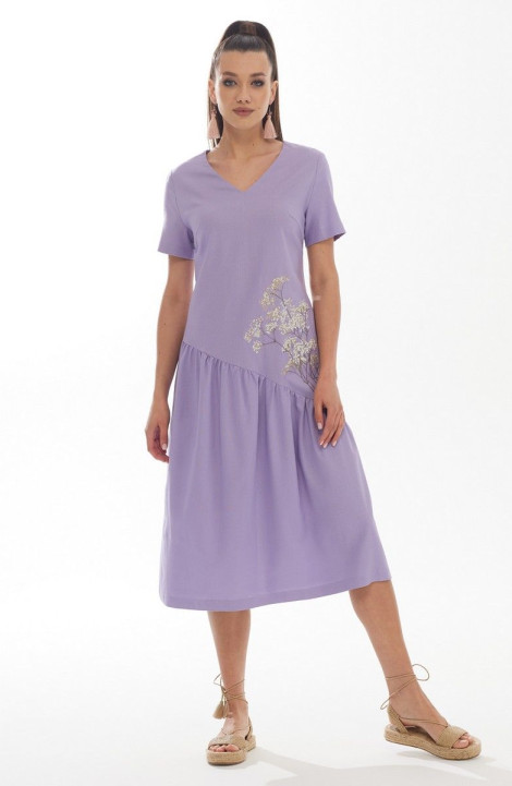 Платье Galean Style 854.1 фиолет