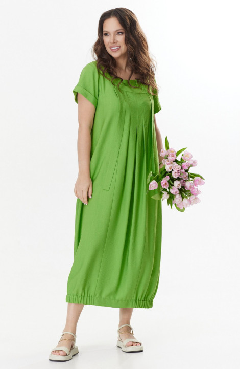 Платье Магия моды 2410 зеленый