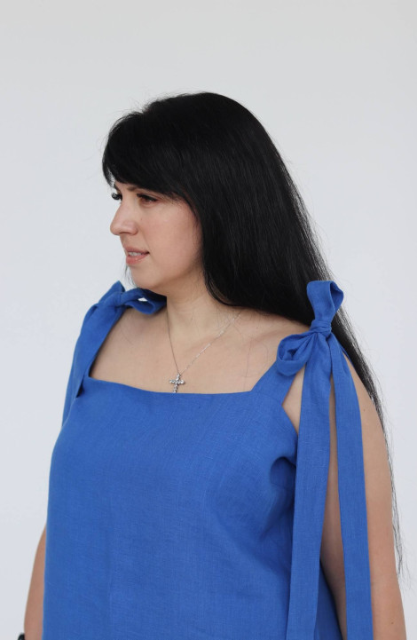 Платье SK Brand SK7149 синий(василек)