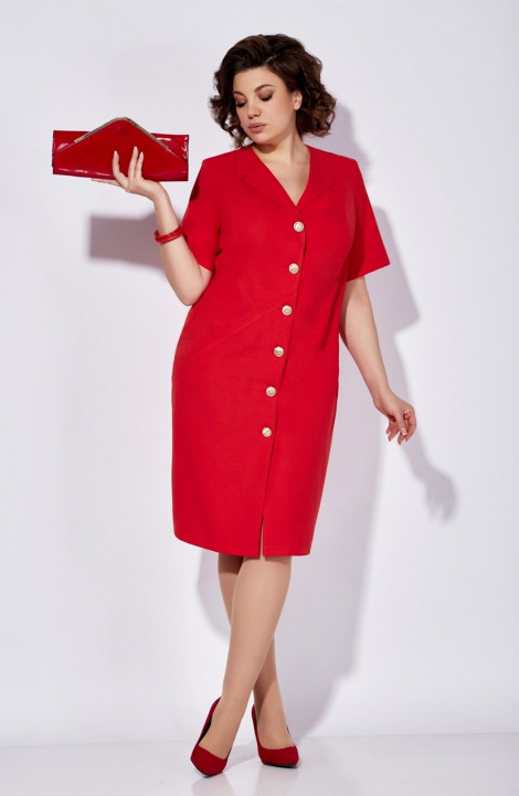 Платье Tellura-L 1734 красный
