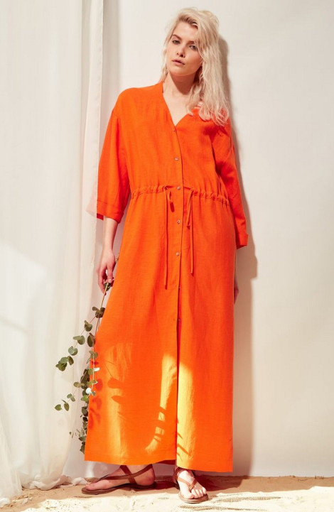 Платье PINA 50405 оранжевый