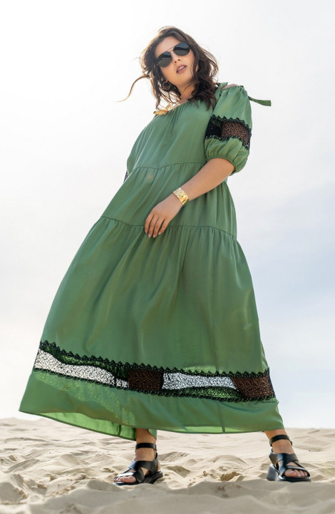 Платье Andina 830 олива