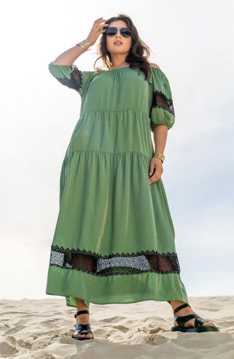Платье Andina 830 олива