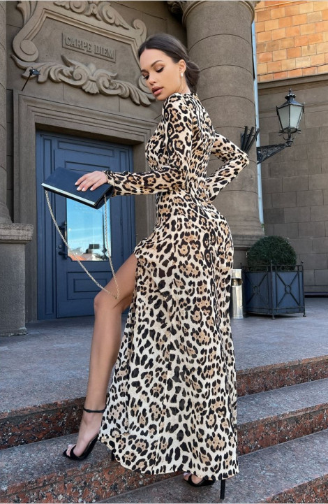 женские платья ENZA 502 леопард