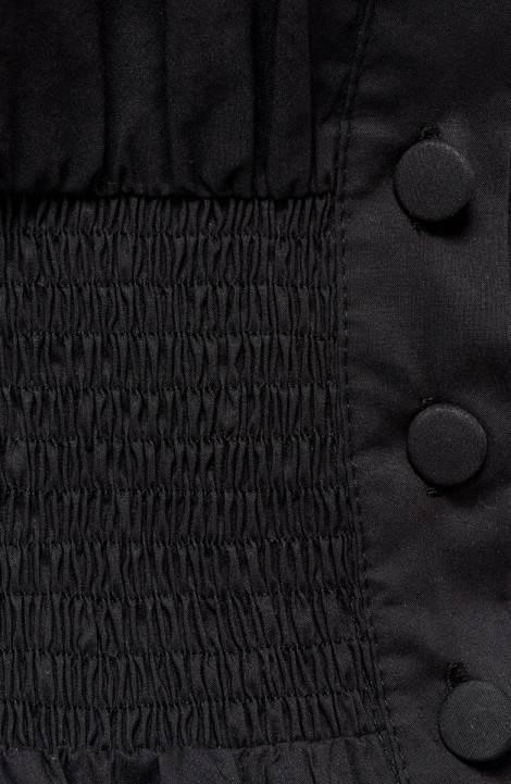 Хлопковое платье Панда 114780w черный