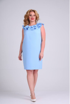 Платье SVT-fashion 458 голубой