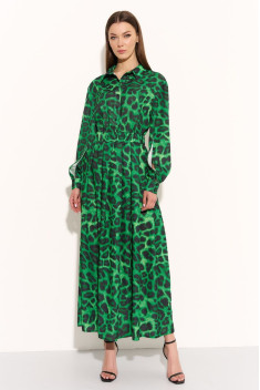 Платье DiLiaFashion 0753 зеленый