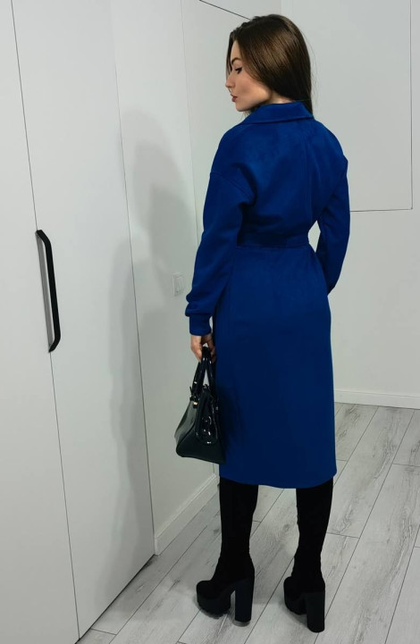 Трикотажное платье Patriciа F15285 синий