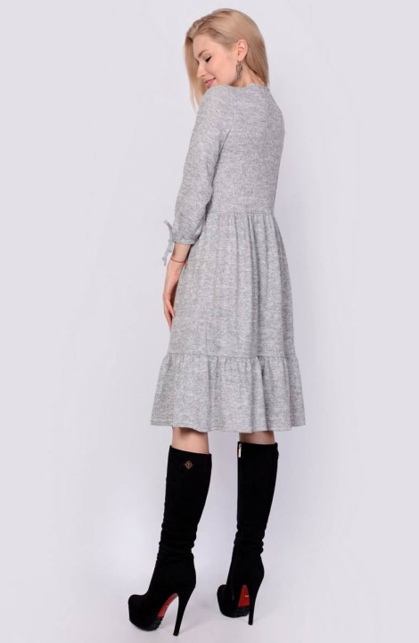 Трикотажное платье Patriciа C14904 серый