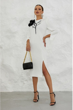 Льняное платье Lissana 4821 белый