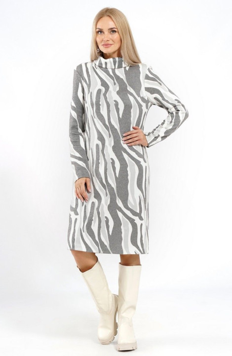 Трикотажное платье Alani Collection 2012 серый