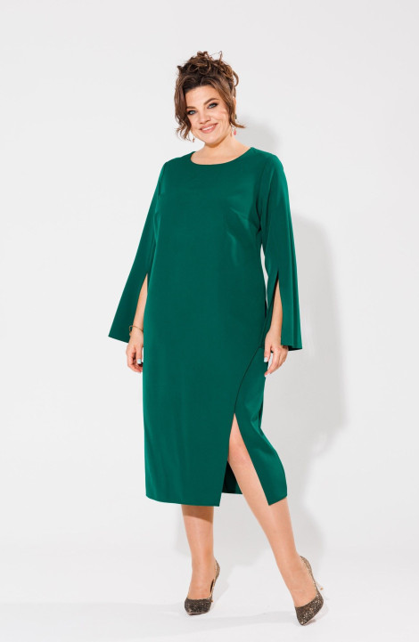 Платье Anelli 1431 зеленый