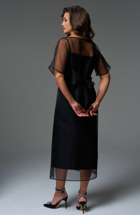 Платье LeNata 16356 черный