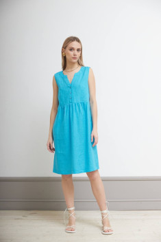 Платье Nadex 21-086320/210-24 голубой