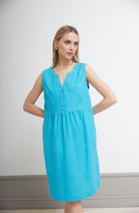 Платье Nadex 21-086320/210-24 голубой