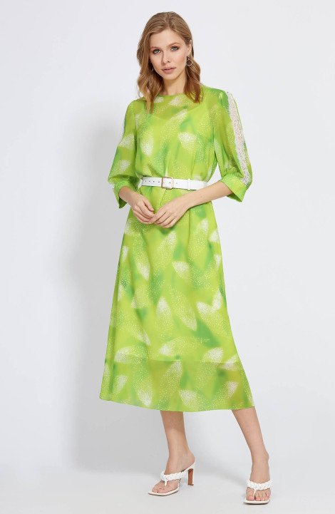 Платье Bazalini 4869 зеленый