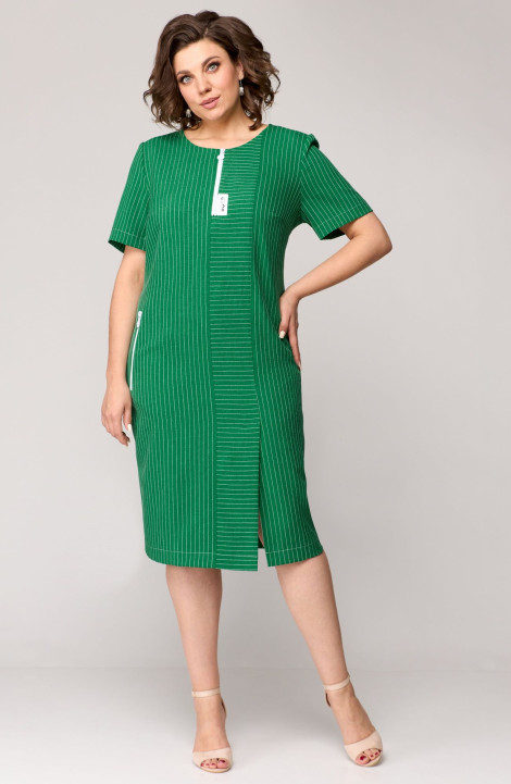 Платье Мишель стиль 1195 зеленый