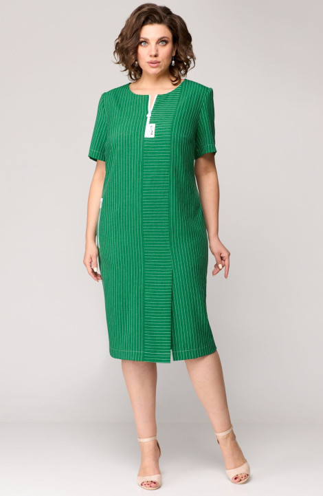 Платье Мишель стиль 1195 зеленый