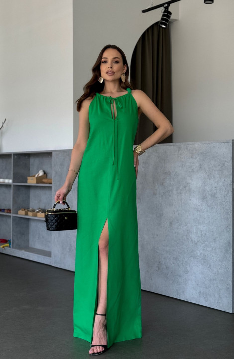 Платье Dilana VIP 2032 зеленый