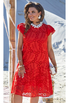 Платье Vittoria Queen 21453 красный