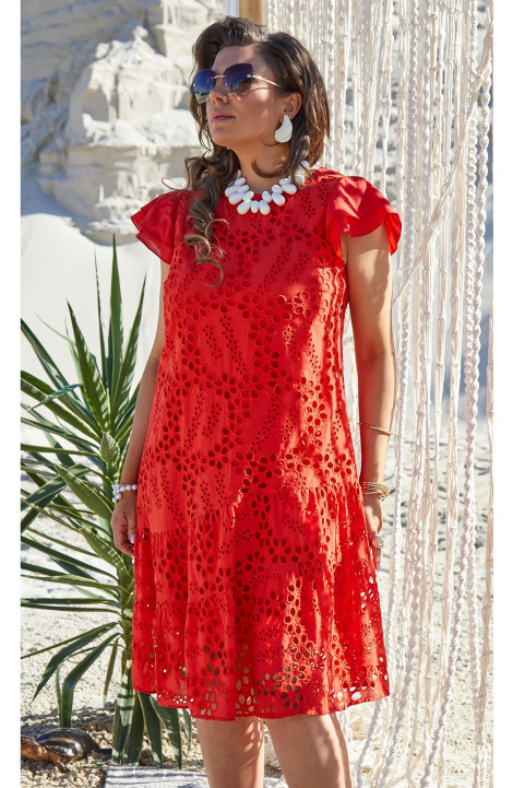 Платье Vittoria Queen 21453 красный