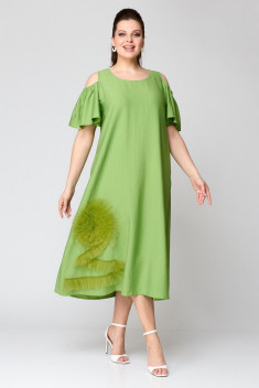 Платье Koketka i K 1141-1 зеленый
