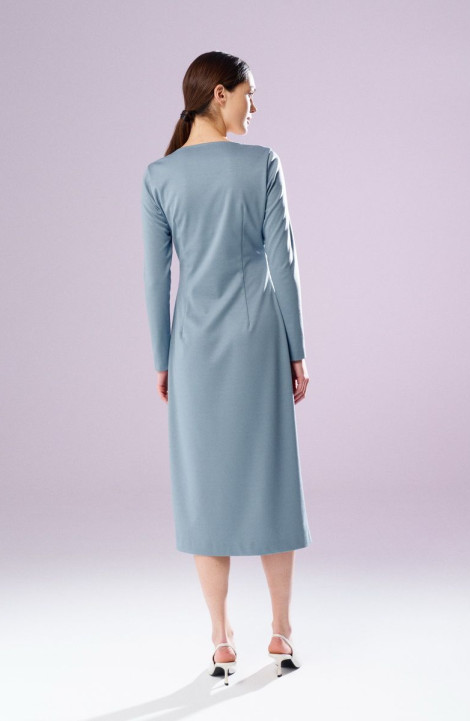 женские платья Prestige 4410/170 серо-голубой