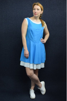 женские платья VIVA LADY 9319V_4C68-Р49_164 голубой
