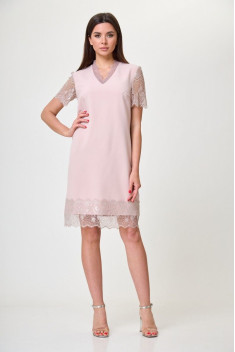 женские платья Anelli 635 розовый