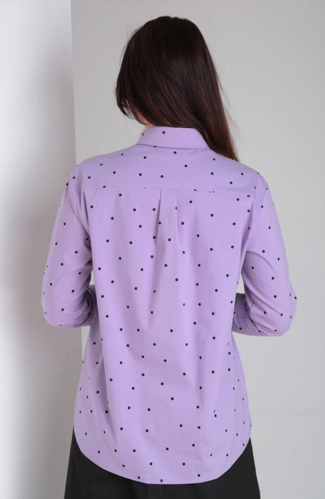 женские рубашки Ma Vie М648-1 фиолетовый