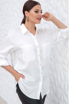 женские рубашки ASV 2561 белый