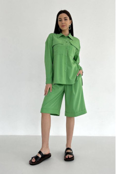 женские рубашки Ivera 5060 св. зеленый