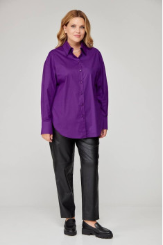 женские рубашки Bliss 8218 фиолетовый