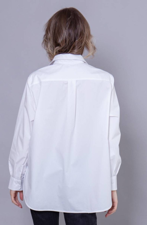 женские рубашки Romgil 118ДХТК белый