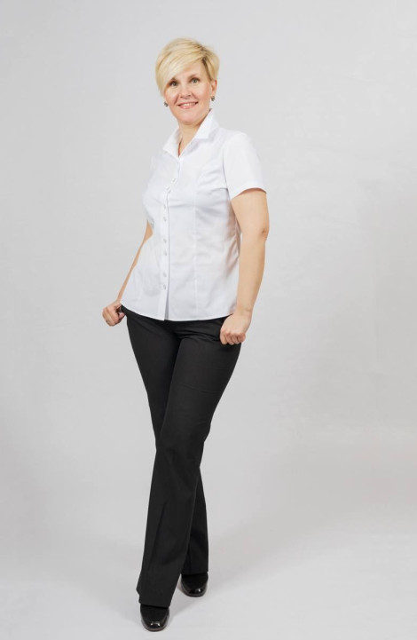 женские рубашки Nadex 20-067020/107-23_170 белый