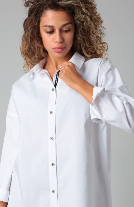 женские рубашки DOGGI 0133 белый