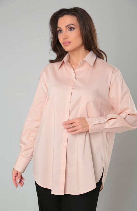 женские рубашки Bliss 8215 розовый