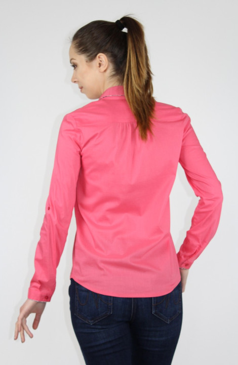 женские рубашки VLADOR 300606 розовый