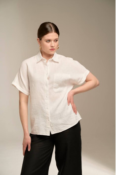 женские рубашки Nadex 20-080920/110-23_170 белый