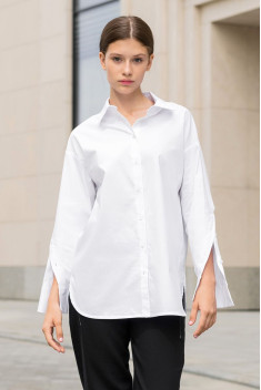 женские рубашки LAVA 2035 белый