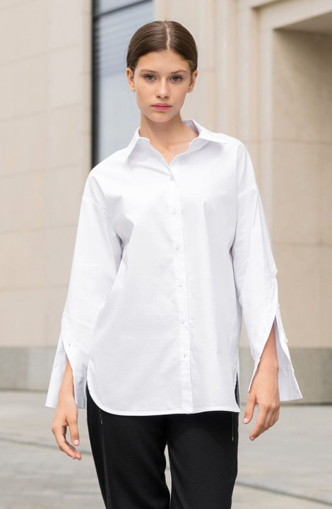 женские рубашки LAVA 2035 белый