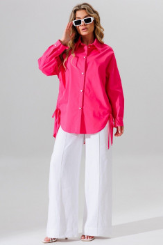 Рубашка Faufilure C1626 розовый