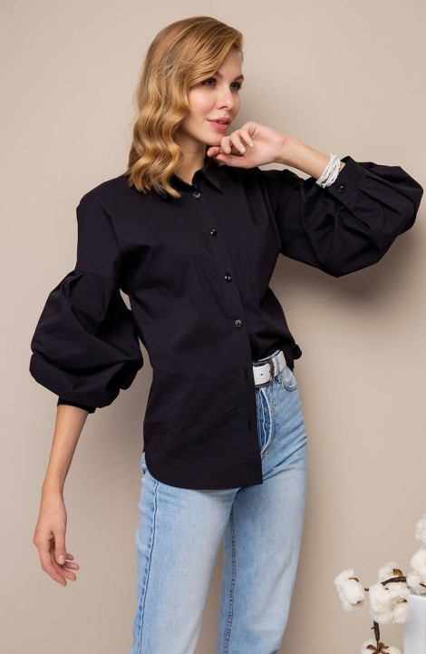 женские рубашки Daloria 6143 черный
