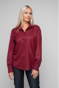 женские рубашки Avila 0871 красный