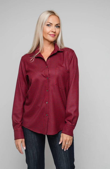 женские рубашки Avila 0871 красный