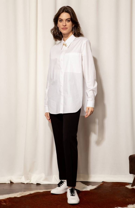 женские рубашки Nova Line 20636 белый