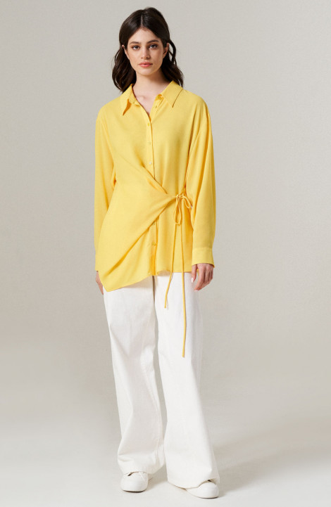 женские рубашки Панда 148040w желтый