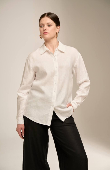 женские рубашки Nadex 20-081130/110-23_170 белый