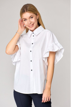 женские рубашки Talia fashion 393 белый